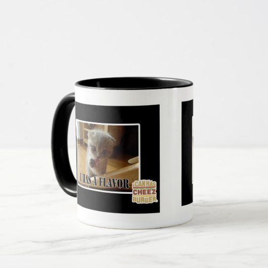 Ik heb een smaak mok (Voorkant links)