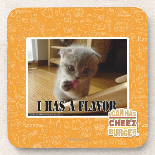 Ik heb een smaak onderzetter (Voorkant)