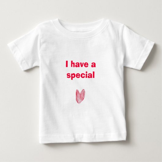 Ik heb een speciaal Shirt (Voorkant)