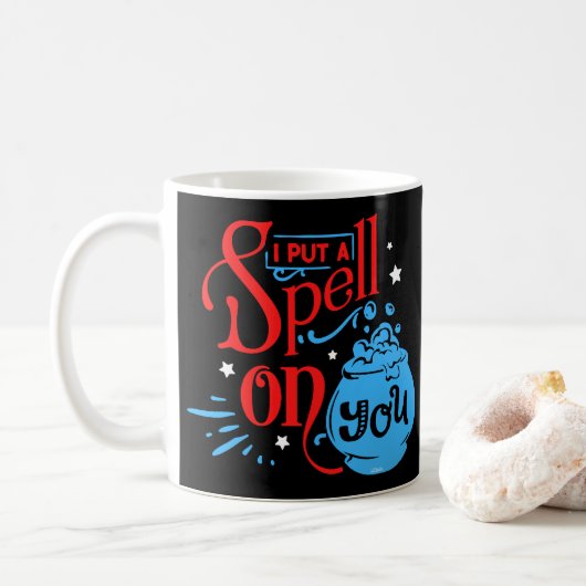 IK HEB EEN SPELL GESTELD OP JULLIE grappige hallow Koffiemok (Met donut)