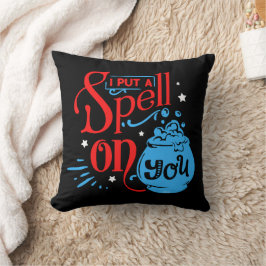 IK HEB EEN SPELL GESTELD OP JULLIE grappige hallow Kussen