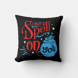 IK HEB EEN SPELL GESTELD OP JULLIE grappige hallow Kussen