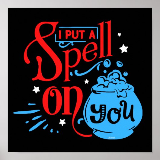 IK HEB EEN SPELL GESTELD OP JULLIE grappige hallow Poster (Voorkant)