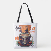 Ik heb een spreuk op je Halloween Tas (Achterkant)