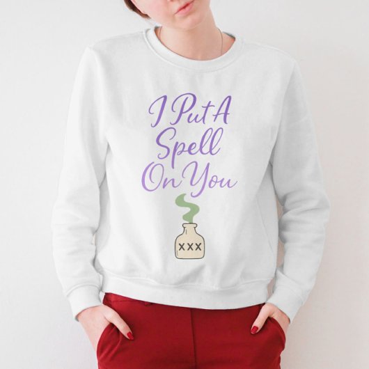 Ik heb een spreuk op u hekserig Halloween Shirt Sc