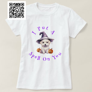Ik heb een spreuk over je Bichon Frise heks T-shirt
