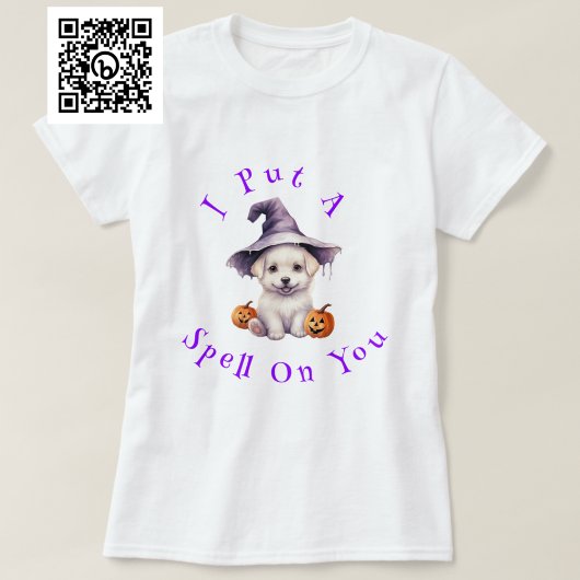 Ik heb een spreuk over je Bichon Frise heks T-shirt