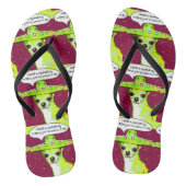 Ik heb een Squeaktoy vermoord in Reno Chihuahua Te Teenslippers (Voetbed)