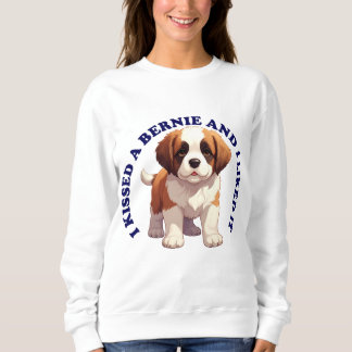 Ik heb een St Bernard puppy gekust Trui