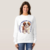 Ik heb een St Bernard puppy gekust Trui (Voorkant volledig)