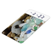 Ik heb een stranddag nodig! magneten kustzeeglas F (Linkerzijde)