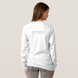 Ik heb een T-shirt van Alley Cats