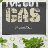 Ik heb een tankerchauffeur voor gas-Ice Road. Theedoek (Gevouwen)