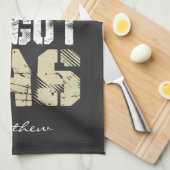 Ik heb een tankerchauffeur voor gas-Ice Road. Theedoek (Quarter Fold)