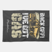 Ik heb een tankerchauffeur voor gas-Ice Road. Theedoek (Horizontaal)