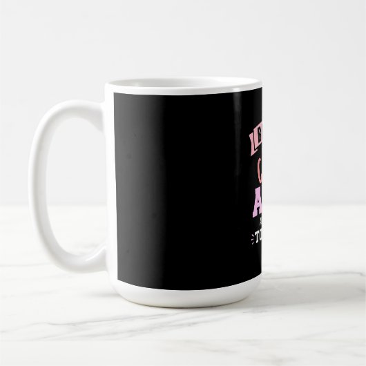 Ik heb een tante koffiemok (Links)