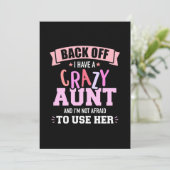 Ik heb een tante save the date (Staand voorkant)