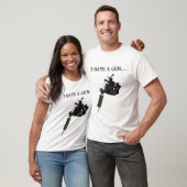 Ik heb een (tattoo) pistool... t-shirt (Unisex)