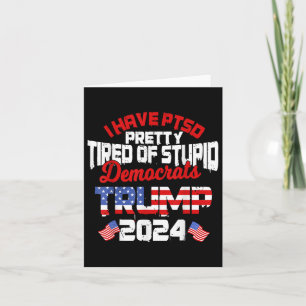 Ik heb een tired gemaakt van stoutmoedige democra kaart