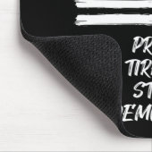 Ik heb een  tired van stommerige democraten. muismat (Hoek)