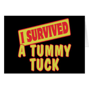 IK HEB EEN TUMMY TUCK OVERLEVEN