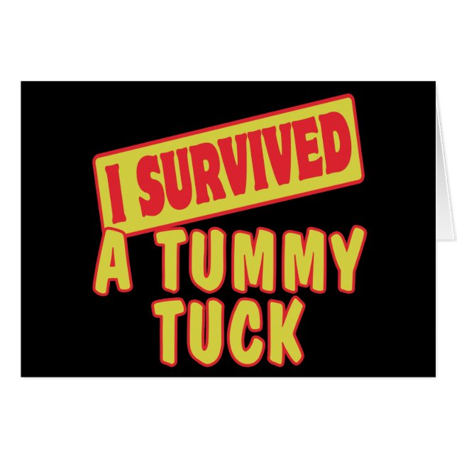 IK HEB EEN TUMMY TUCK OVERLEVEN (Voorkant Horizontaal)