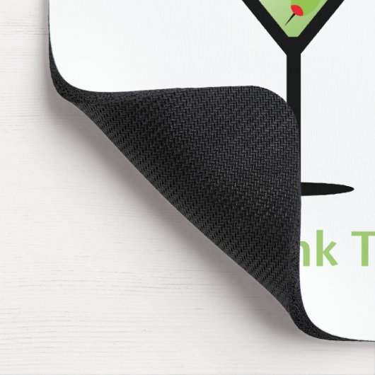 Ik heb een tweeling, dus ik Drink twee keer zo vee Muismat (Hoek)