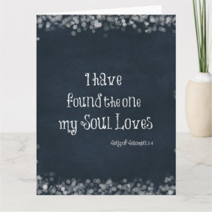 Ik heb een van mijn Soul Loves Bijbelverse gevonde Kaart