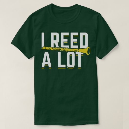 Ik heb een veel Clarineters Player Clarinetist Gif T-shirt (Design voorkant)