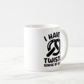 Ik heb een verdraaide zin van Humor Koffiemok (Voorkant rechts)