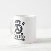 Ik heb een verdraaide zin van Humor Koffiemok (Voorkant links)
