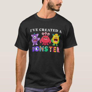 Ik heb een verjaardagsfeestje voor kleine monsterk t-shirt