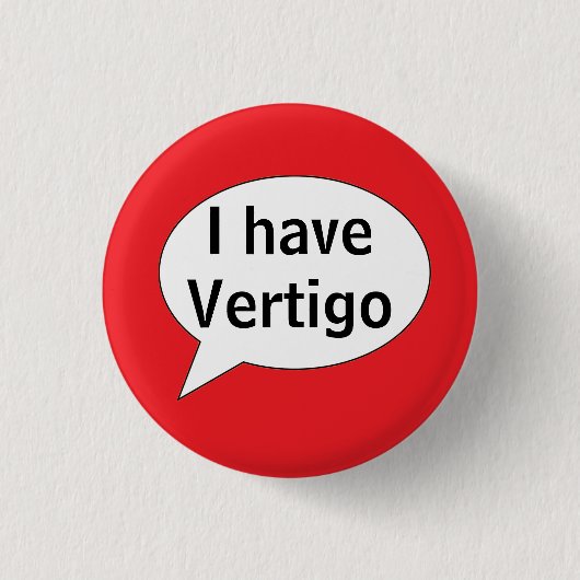 Ik heb een vertigo badge ronde button 3,2 cm (Voorkant)