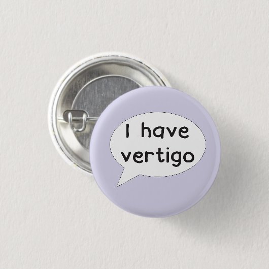 Ik heb een vertigo badge ronde button 3,2 cm (Voorkant /achterkant)