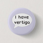 Ik heb een vertigo badge ronde button 3,2 cm (Voorkant)