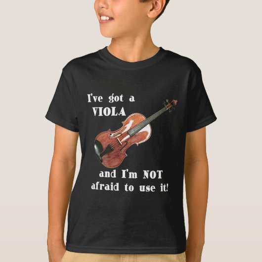 Ik heb een Viola T-shirt (Voorkant)