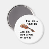 Ik heb een Violin Magneet (Voorkant / Achterkant)