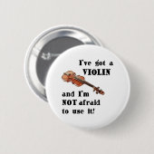 Ik heb een Violin Ronde Button 5,7 Cm (Voorkant /achterkant)