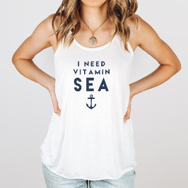 Ik heb een vitamine Zee marine en een witte autisc Tanktop