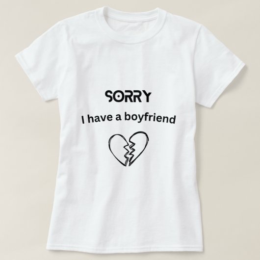 Ik heb een vriend t-shirt (Design voorkant)