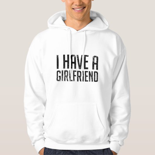 Ik heb een vriendin hoodie (Voorkant)