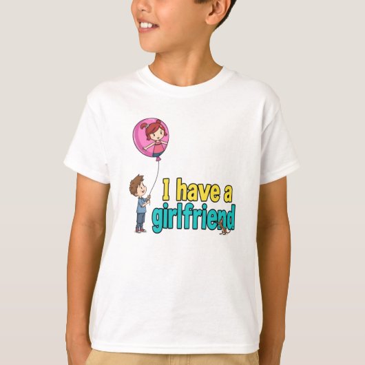 Ik heb een vriendin t-shirt (Voorkant)