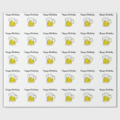 Ik heb een vrolijke bierdag nodig cadeaupapier (Vlak)