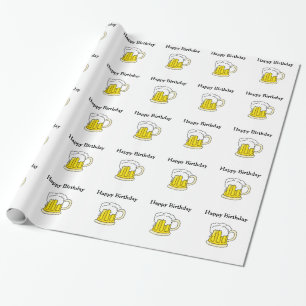 Ik heb een vrolijke bierdag nodig cadeaupapier