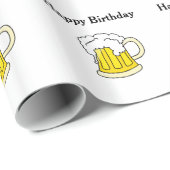 Ik heb een vrolijke bierdag nodig cadeaupapier (Rol Hoek)