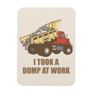 Ik heb een vuilnisbelt meegenomen magneet