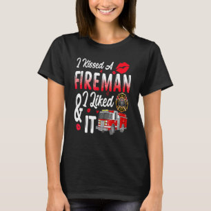 Ik heb een Vuurman gekust die ik leuk vond. T-shirt