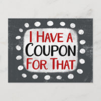 Ik heb een waardebon voor dat Briefkaart