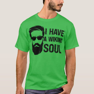 Ik heb een wandelende ziel Wereldbaardag T-shirt