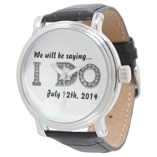 Ik heb een weddenschap om de Datum te bewaren Horloge (Gekanteld)